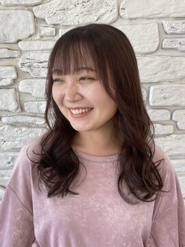 ヘアー ルセロ アット プリム(hair lucero @ prim) ピンクブラウン