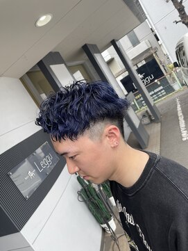 ヘアープロポーザー ラグ(hair proposer Leggu) ハイトーン×パーマ