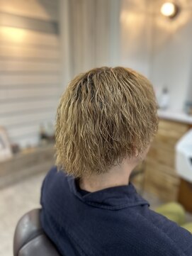 スウェル 船橋店(Swell) #ダークアッシュ#ニュアンスパーマ#韓国マッシュ#スペインカール