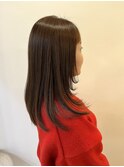 髪色/オリーブアッシュ