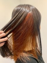 アズールサン 草加西口店(azule-sun)&nbsp;インナーカラー,オレンジ,韓国風【草加】