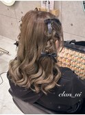 ハーフツインあみたらし【クランソア】ヘアメ/ヘアセット/心斎橋