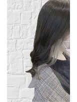 ラプトヘア(Rapt.HAIR) イヤリングカラー!柔らかグレージュ