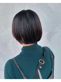軽めショートボブ