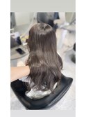 【HIROMI指名】モカグレージュ/社会人でも楽しめる透明感カラー