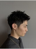 メンズショートヘア