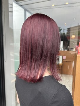 リアン 徳重店(Rian) 切りっぱなしカシスカラーミディアム