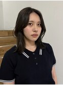 【YOKE】ブリーチなしオリーブグレージュくびれ顔周りレイヤー