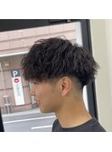 ツイストスパイラル×刈り上げマッシュ/ツイストスパイラル/