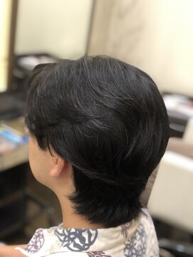 ヘアメイク サン(Hair Make Sun) マッシュウルフ　フェザーパーマ