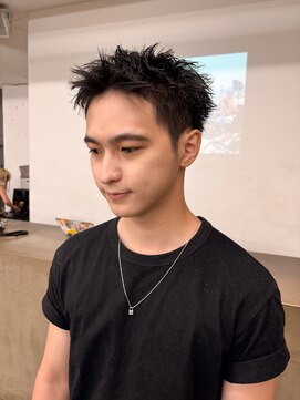 メンズレコ 渋谷(MEN'S LECO) メンズカットメンズスパイキーショートメンズショート