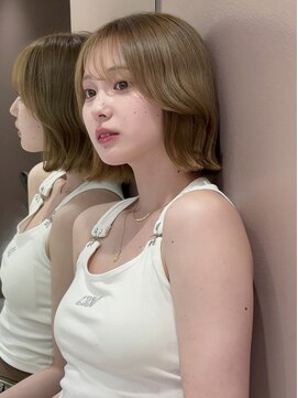 ロンドガーネット 池袋(Lond garnet) 暗めカラー/韓国レイヤー/マロンベージュ/くすみベージュ/池袋