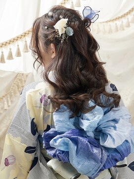 ねじりハーフツイン