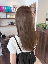 オーバルヘアー(OVAL hair)&nbsp;絹髪/髪質改善カラー/艶髪ストレート/美髪/ブラウンアッシュ