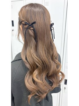 スタイル 横浜(STYLE) 結婚式お呼ばれアレンジ/ヘアセット/タイト/リボン