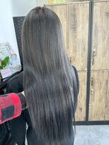 アミリー ひたち野うしく店(Amily)&nbsp;ハイライトバレイヤージュダブルカラーケアブリーチ20代30代