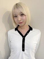 エクラ(ECLAT)&nbsp;ブロンド/抜きっぱなしブロンド/ブロンドボブ/ボブ