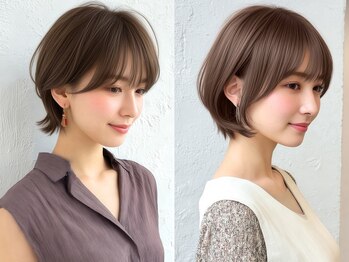 アビリタ(abilita)の写真/大人ショート・ミディアムボブも！骨格に合わせた小顔カットで、トレンド×あなたらしさを！