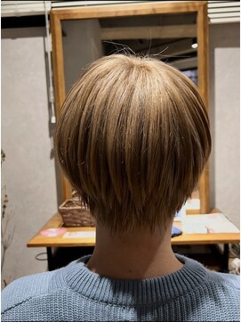 ビス ヘア アンド ビューティー 西新井店(Vis Hair&Beauty) メンズショートマッシュ/ベージュ