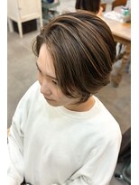 シェリー(Cherie)&nbsp;ショートボブ×ハイライト×ベージュ
