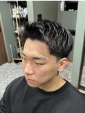 刈り上げセンターパート/波巻きツイストスパイラル/柏/柏駅