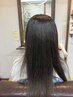 《前髪ストレート》前髪ストレート+前髪カット+ブロー¥4950