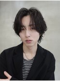 シャドウパーマルーズパーマスパイラルパーマセンターパート