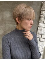 リノア(LINO'a) 【ホワイトブロンド ショートマッシュ】