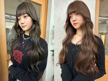 いつものカラーも透明感たっぷりな仕上がり◎カラー技術に高評価のLienに任せて◎