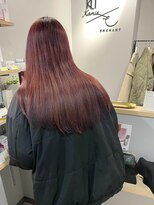 カミエ(kamie)&nbsp;ツヤ感たっぷりのブラウンロング×丁寧な毛先ケア