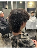 ウル メンズ ヘアーサロン(ulu. Men's Hair Salon)&nbsp;ウルフパーマ/波巻きパーマ/サーフカール/シャドウパーマ