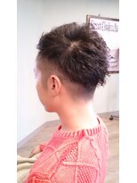 ルレーヴ(Le Reve)&nbsp;バックスタイル☆パーマ×ツーブロック