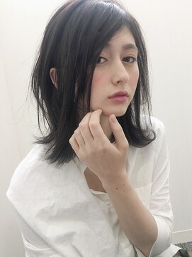 ネオリーブ アンド 渋谷店(Neolive &) 【Neolive & 渋谷店】大人ストレートミディー☆カーキベージュ