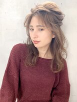 アイティー バイ アルバム 中野店(IT by ALBUM) ツインくるりんぱアレンジ_厚めバングローライト_37036