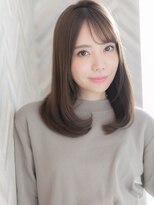 ローマ ギンザ(ROMA Ginza)&nbsp;【ROMA】白髪染めも◎ラベンダーベージュ×小顔レイヤーセミディ