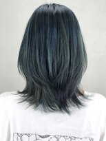 アルバム 銀座(ALBUM GINZA)&nbsp;エメラルドブルー_セシルカットココアブラウン_ba302343