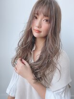 ルービック 和歌山(Rubik's)&nbsp;フォギーベージュゆるふわデジタルパーマ#大人かわいい