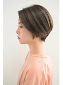 クールショートボブ　[似合わせカット/センター南/センター南駅]