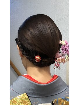 ヘアーブティック アート21ハーツ店 結婚式参加ヘアメイク&着付け