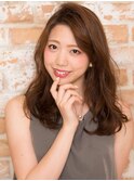 女っぽさを即盛れるリッチなロングウェーブ