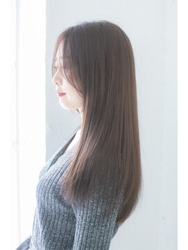 フラクト(FLact) レイヤーカット_くびれミディ_ココアブラウン