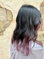 クレドガーデン 柏(CRED GARDEN)&nbsp;ヴァイオレットインナーカラーひし形レイヤー