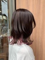 ユッカ エコル 塚口(YUCCA ekolu)&nbsp;ekolu style 349/インナーカラー/チラ見せ/インナーピンク