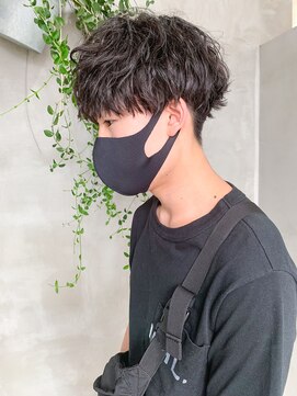 テトヘアー(teto hair) ツイストスパイラルパーマ、スパイラルパーマ、メンズカット