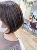 脱白髪染めハイライト白髪ぼかしリタッチハイトーンダブルカラー
