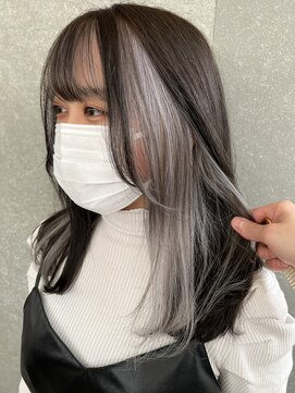 ロンド 表参道店(Lond) 【Lond表参道倉崎涼】インナーカラーが可愛い！イヤリングカラー