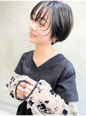 Aimee 町田　ツヤ感ショート×アッシュグレー