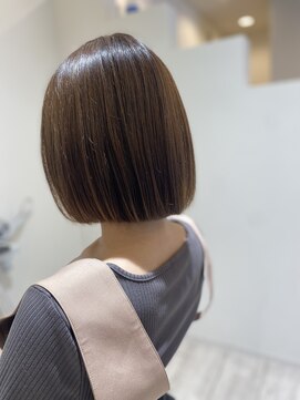 セウバイステラ(Ceu by STELLA) ボブスタイル☆ベージュカラー