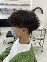 ネクストネオ 静岡(NEXT NEO)&nbsp;NEXT NEO【櫻田】刈り上げマッシュ　波巻きスパイラルパーマ