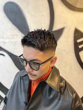 フュー 新小岩(few.) ハイライト/マッシュパーマ/ウルフ/アッシュブラック[新小岩駅]